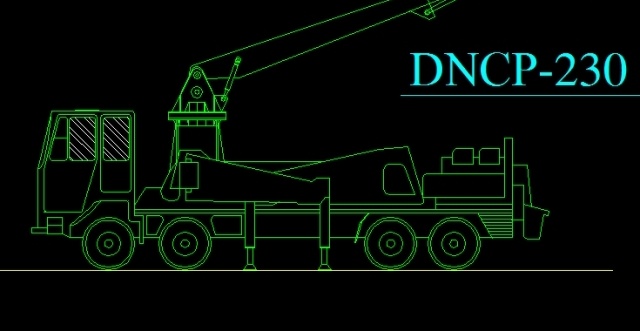 File thiết kế Thư Viện Hình Vẽ Cad - Xe Bơm Bê Tông